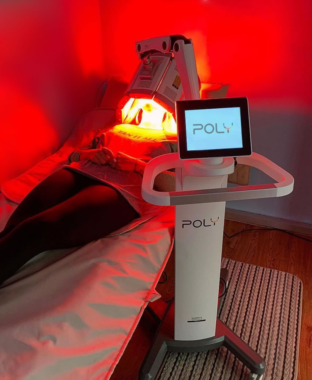 POLY, short for Polychromatic Light Therapy System, is the newest innovation in LED Light Therapy